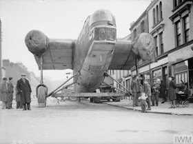 A Bristol Bombay being transported in Northern Ireland, 21 March 1942 worldwartwo.filminspector.com