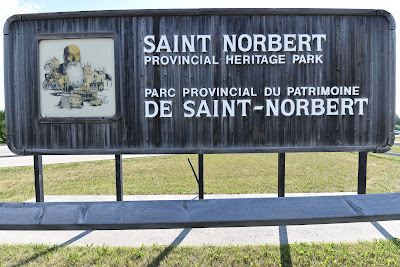 St. Norbert Provincial Heritage Park sign.