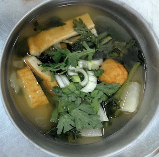 Fish cake soup