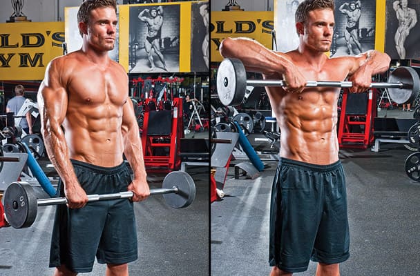 BEST EXERCISES YOU'RE NOT DOING - Wide-Grip Upright Row