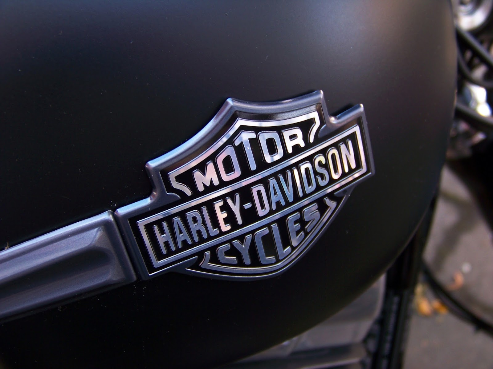MOTORCYCLE 74 Harley  Davidson  tank logo s
