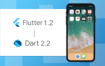 Flutter (1.2) is unveiled by Google, and Dart (2.2) is revamped