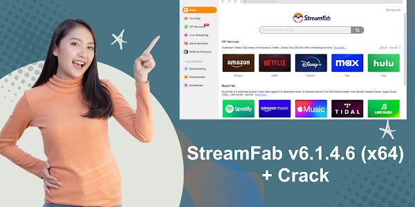 Free StreamFab v6.1.4.6 (x64) + Crack