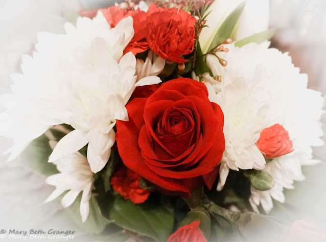 Red Rose Floral Arrangement photo by mbgphoto