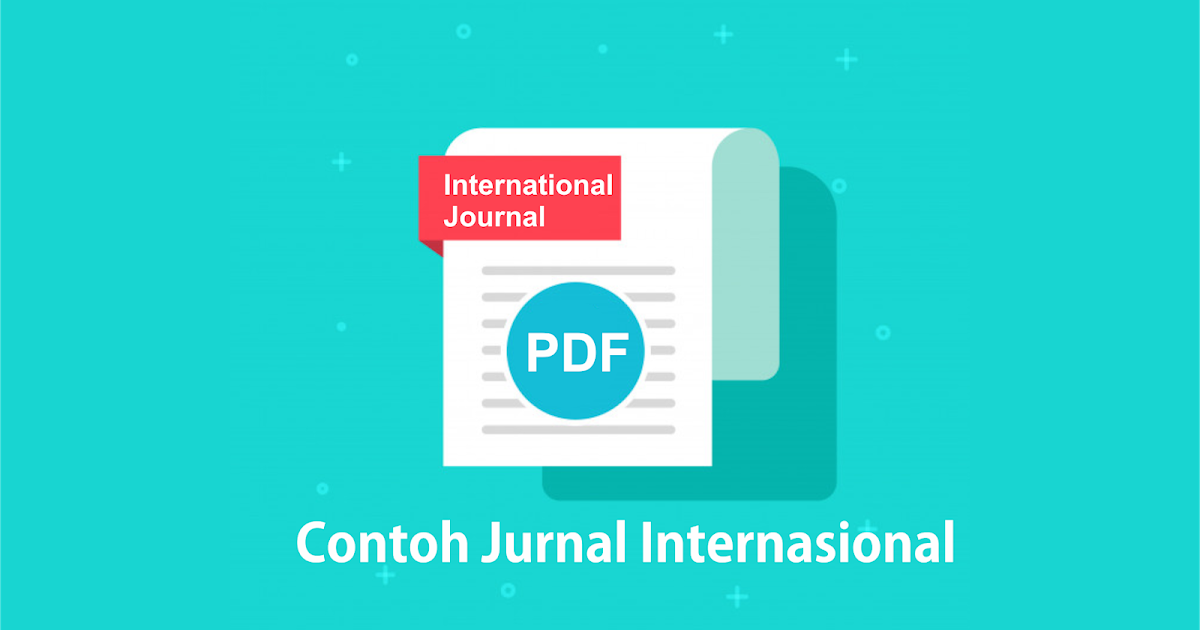  Contoh  Jurnal  Internasional PDF  Bahasa Inggris tentang 