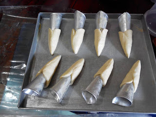 Resep Cara buat Pizza Cone Bentuk Cornetto