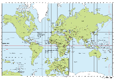Gambar Geografi Peta dunia