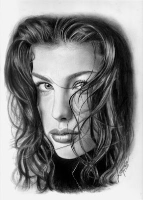 realistic pencil drawing