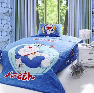 dekorasi kamar tidur doraemon terbaru