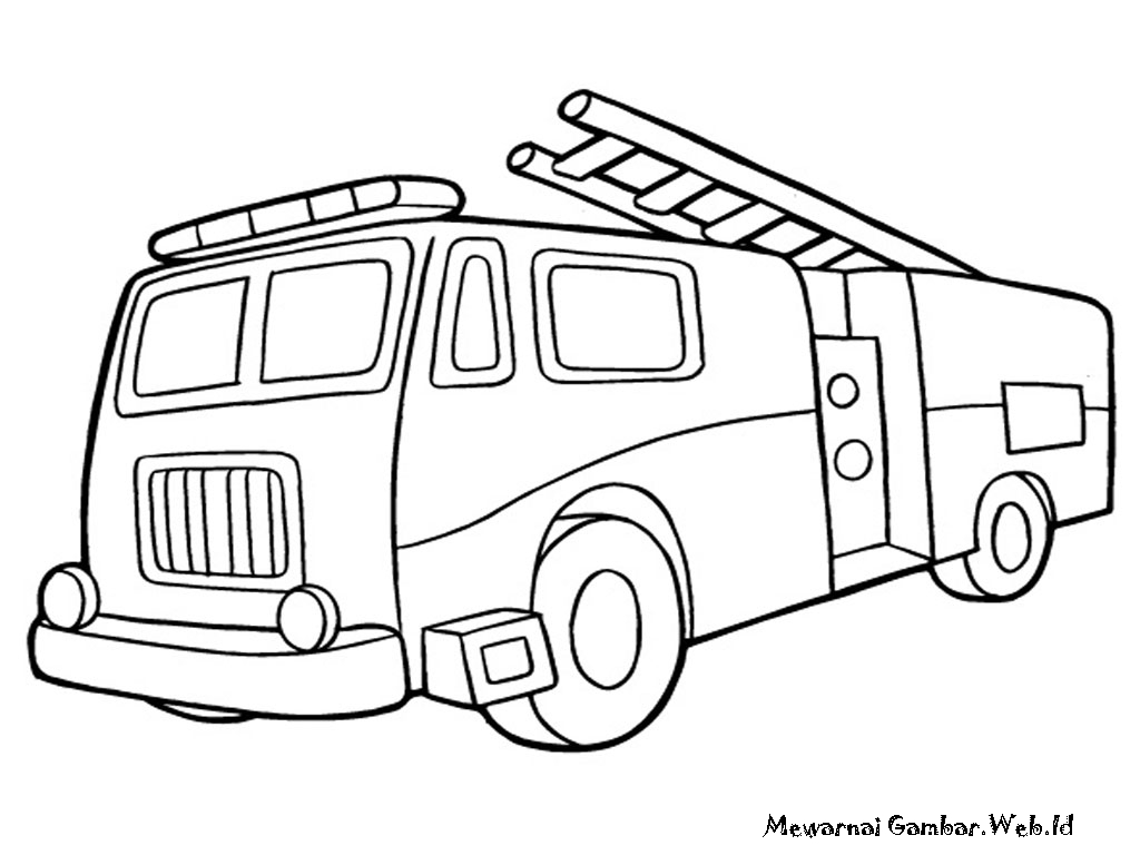 Free lego garbage truck coloring pages