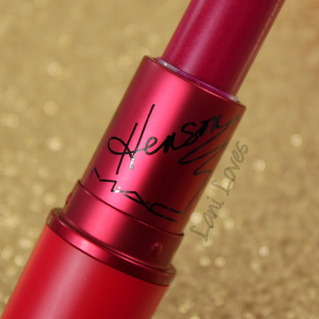 MAC MONDAY | Viva Glam Taraji P. Henson Lipstick Swatches & Review