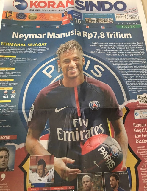 Gaji 30 Milyar Sebulan Di PSG , Pemain Bola Asal Brazil Kini Jadi Pemain Termahal