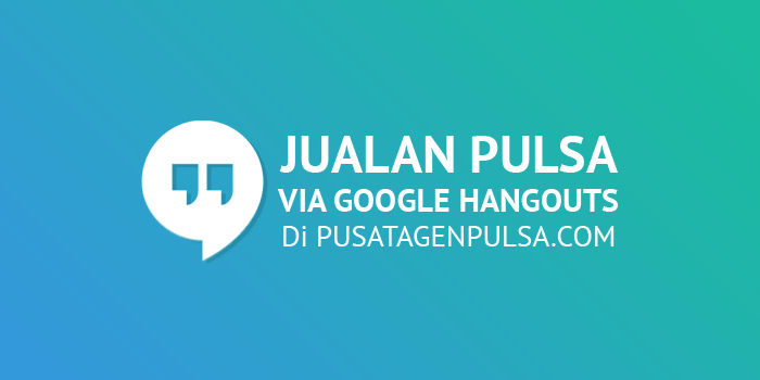 transaksi via google hangouts