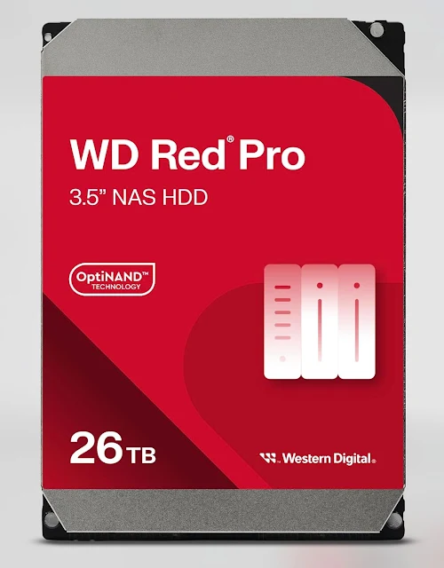 Western Digital Unveils 26TB WD Red Pro NAS Drive and Upgrades G-DRIVE & G-RAID