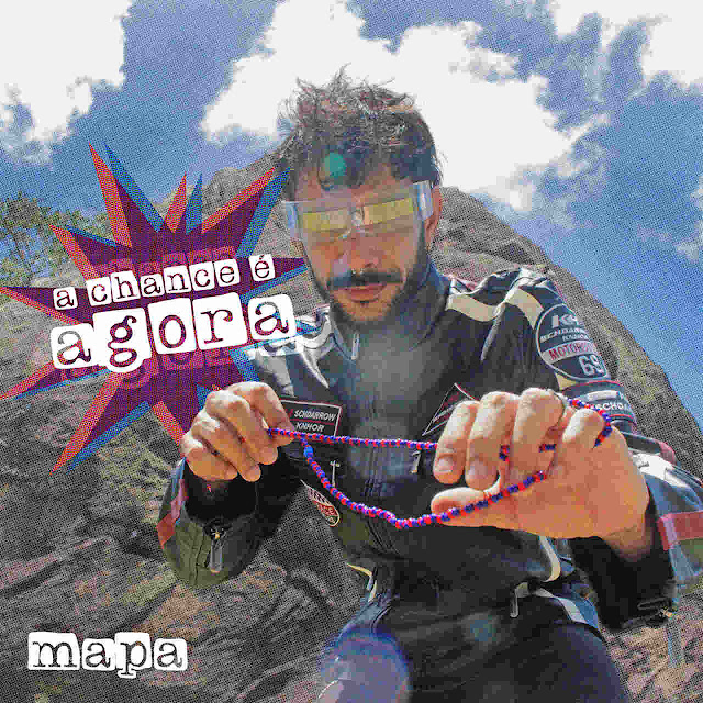 Capa do single "A Chance é Agora”, de MAPA.