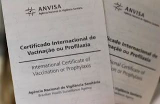 Certificado é exigido em alguns países para viagem