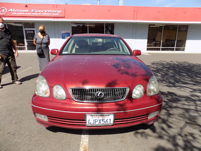 2000- Lexus GS400- Before work being done at Almost Everything Autobody