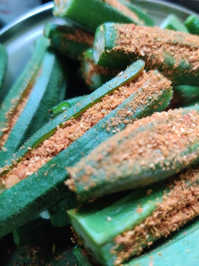Loaded masala ladyfinger recipe