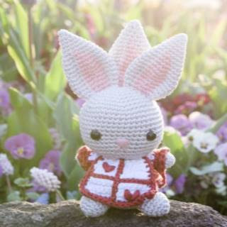 PATRON CONEJO TRES OREJAS AMIGURUMI 29284