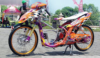 gambar modifikasi motor ceper