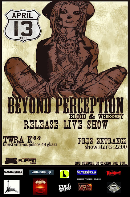 Beyond Perception - Blood & Whiskey - Release live show @ K44, 13/04