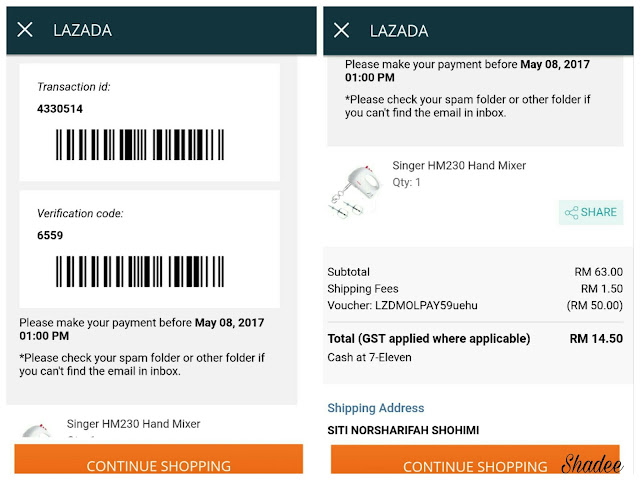 Molpay Cash Lazada