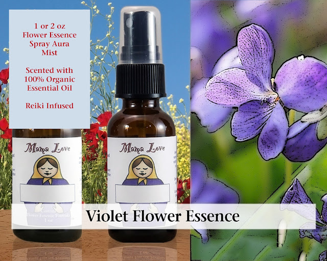 Violet Flower Essence Scented Spray