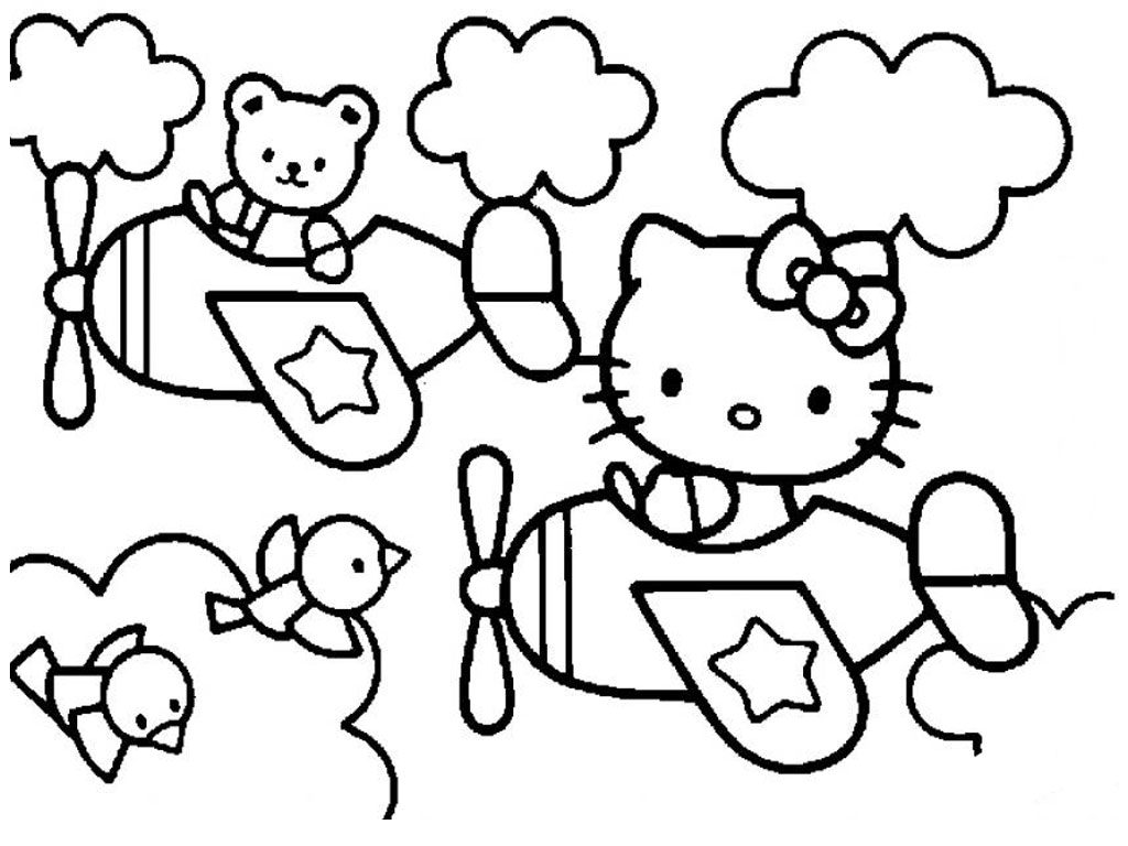 Hello Kitty Coloring Pages  Realistic Coloring Pages