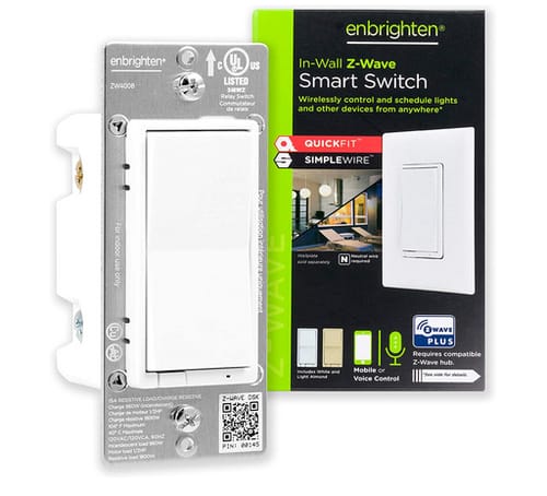 Enbrighten 46201 Z-Wave Smart Rocker Light Switch