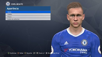 PES 2017 Colkett (Chelsea) Face by Lucas Facemaker