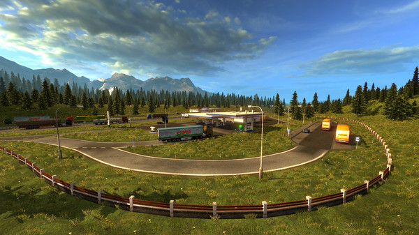Euro Truck Simulator 2 PC Game Play