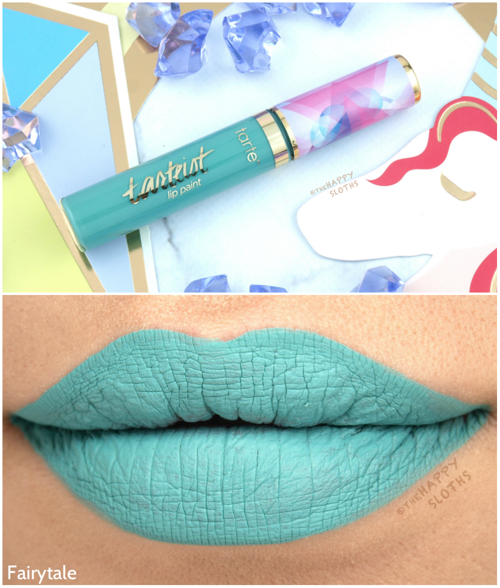 Tarte Summer 2017 Tarteist Quick Dry Matte Lip Paint in "Fairytale": Review and Swatches