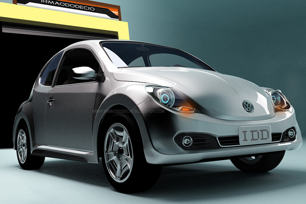 Retro Take for 2012 New VW Beetle Design Study