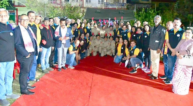 Rotary Club of Pune Interacts with DHSK College students