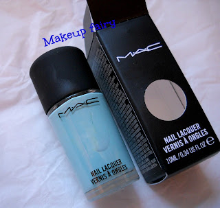 mac pistachio creme nail lacquer