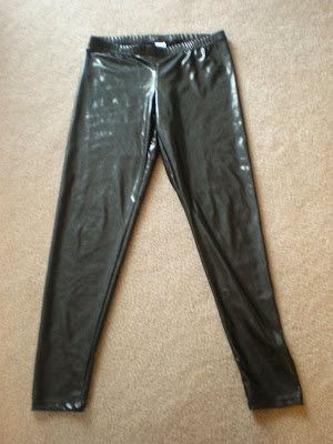 Shiny liquid leggings