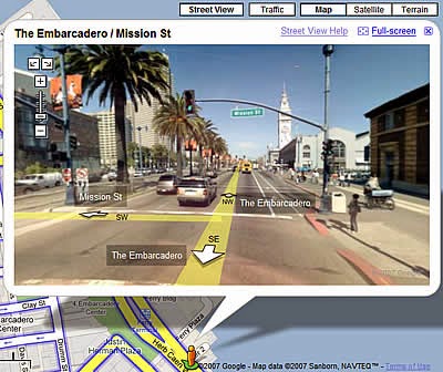 Melihat Google StreetView pada Smartphone