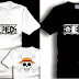 Beli baju T-Shirt One Piece Custom Limited Edition