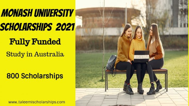 Fully Funded Monash University Scholarships 2021 Australia