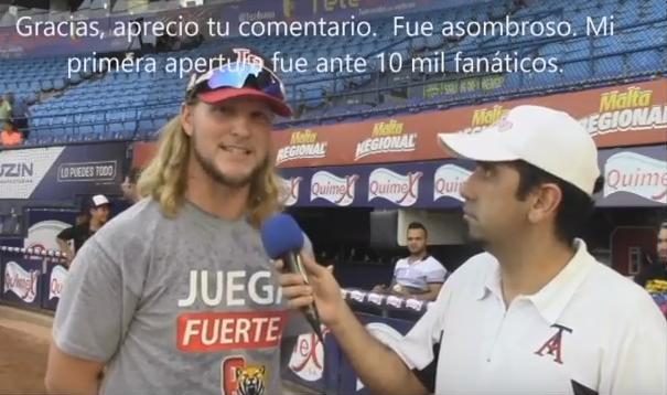 VIDEO: Entrevista del lanzador norteamericano de Tigres de Aragua; Rick Teasley. Tigreros Oficiales.