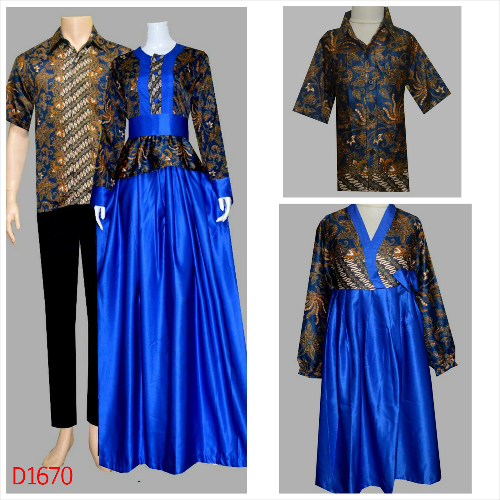 KELUARGA MODEL GAMIS D1670