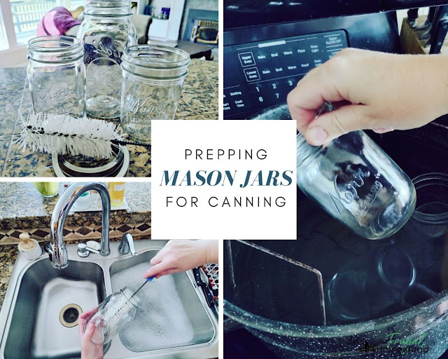 Keeping your home canned food safe is essential and learning  how to prep jars for canning is the first step.