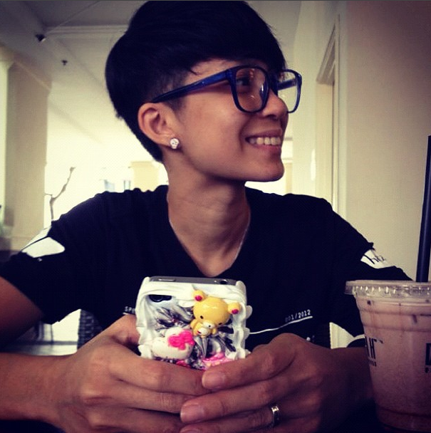 Korean short hairstyle  .Katok Wong.
