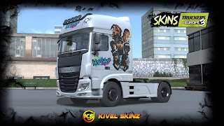 SKINS DAWN/DF - DAF XF HIP-HOP