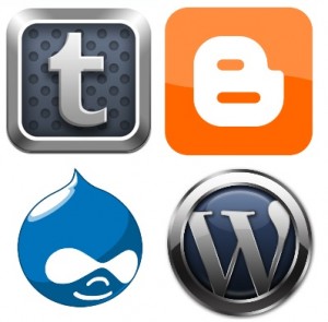 different blogging platforms