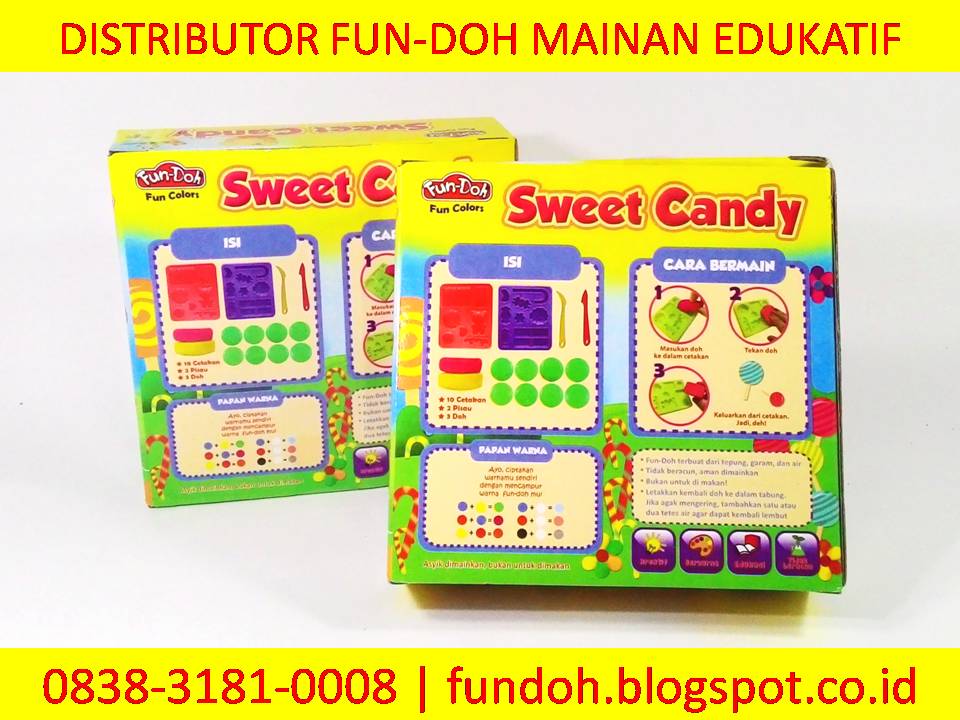 Distributor Mainan Anak Edukatif, Lilin Mainan, FUN DOH