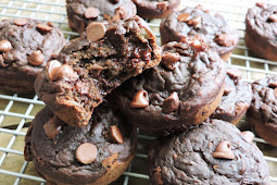 Guilt-Free Double Chocolate Banana Muffins