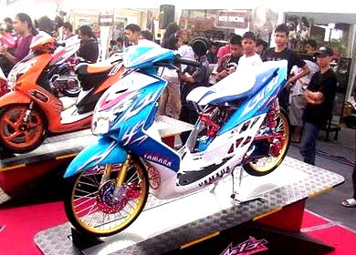 Modifikasi Sepeda Motor Yamaha Mio