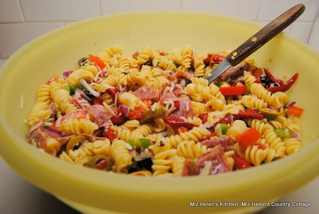 Antipasti Salad at Miz Helen's Country Cottage