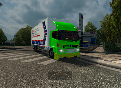 Mod ets2 truck Hino box convert M.ramdan